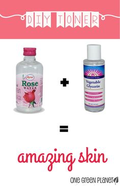 DIY Rose Water and Vegetable Glycerine Toner http://onegr.pl/1oa76AT #diybeauty #veganbeauty Glycerine For Skin, Rosewater Benefits, Diy Glycerin, Glycerin Face, Get Glowing Skin Naturally, Rose Water Diy, Glowing Skin Naturally, Beauty Enhancement, Best Rose