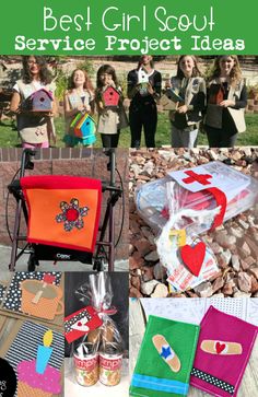 the best girl scout service project ideas for girls to use in their school year activities