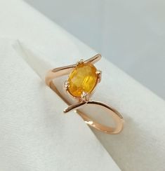 Natural Citrine Ring-Citrine Stacking Ring-Dainty Citrine Ring-Sterling Silver Ring-Natural Citrine Oval Ring-14k Gold Ring-Birthstone Ring. --->Ring details: - Theme : Romantic Wedding & Engagement - Gemstone- Natural Citrine Ring  - Stone Size : 5 x 7 mm - Metal Type: brass and 925 Sterling Silver, also available in 14K White Gold,14K Rose Gold,14K Yellow Gold - Weight: 2.80 gram approx (Note:- Weight can be more or less according to the size of the ring) - Ring Size: I offer more than one (Co Oval Citrine Ring, Rose Gold Citrine Rings Gift, Gold Citrine Engagement Ring, Citrine Wedding Ring, Citrine Engagement Ring, Yellow Citrine Ring, Yellow Sapphire Ring, Citrine Jewelry, Promise Ring Gift