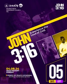 the poster for john 3 16 - 6