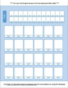 a blue and white printable planner for the month