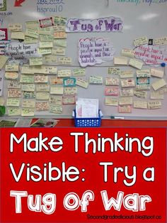 This is a great strategy for increasing engagement in your students and for using higher order thinking skills, whether you teach Kindergarten or grade twelve Visible Thinking, Visible Learning, Higher Order Thinking Skills, Ela Classroom, Higher Order Thinking, Instructional Strategies, Persuasive Writing, Teacher Things