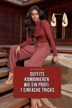 Entdecken Sie mit unseren 7 einfachen Tipps das Geheimnis zum stilvollen Outfits Kombinieren. Bringen Sie Ihre Garderobe zum Strahlen! Moda Over 50, Moda Over 40, Edgy Boots, Clothing Apps, Mode Tips, Outfit Chic, Fashion Aesthetics, French Chic, Roll Up Sleeves