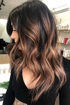 Gorgeous Hair Color, Brown Hair Balayage, Pretty Hair Color, Balayage Brunette, Brown Blonde Hair, Brown Hair With Highlights, Hair Inspiration Color, Hair Inspo Color