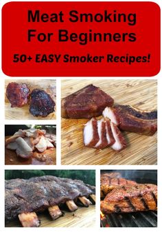 Smoker Recipes and Techniques Easy Smoker Recipes, Roast Brisket, Smoker Recipes Electric, Pellet Smoker Recipes, Pork Tenderloins, Food Korean