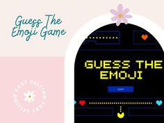 the video game guess the emoui has been made into an advertisement for its website