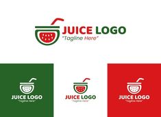 juice logo with the title'juice logo design for an organic food company that sells fresh fruits and vegetables '