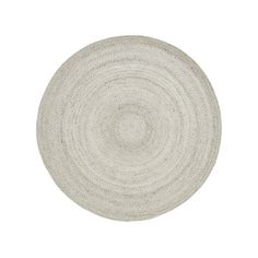 a round rug on a white background with an oval design in the middle and bottom