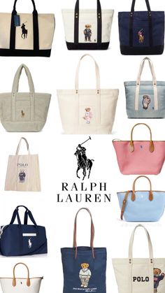 Ralph Lauren Bag, Uni Bag, Ralph Lauren Tote, My Style Bags, Inside My Bag, Luxury Bags Collection, Mode Turban, Chique Outfits, Ralph Lauren Bags