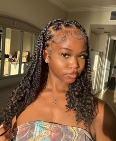 Twisted Hair, Styles Braids, Box Braids Hairstyles For Black Women, Braids Hairstyles Pictures, Cute Box Braids Hairstyles, Protective Hairstyles Braids, Pretty Braided Hairstyles