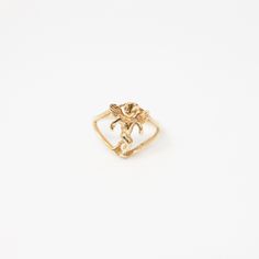 solid 14k sculptural cherub ring

resizable band

This is a preowned Storied Collection piece and hence is expected to show some evidence of wear and age consistent with its age and origins. Storied Collection pieces are final sale Cherub Ring, Todd Reed, Sentimental Jewellery, Perfume Sale, Vintage Engagement Rings, Heart Earrings, Fragrances Perfume, Unique Vintage, Vintage Rings