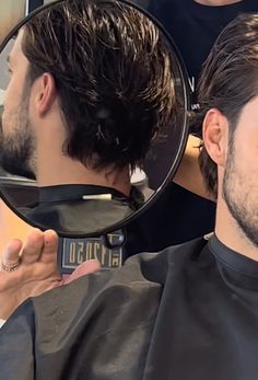 Medium Long Hair Men Straight, Pull Back Hairstyles Men, Men’s Hair Low Fade, Mens Haircut Back View, Long Hair Long Beard, Male Medium Length Hairstyles, Pushed Back Hair Men, Men’s Long Haircuts, Messy Slick Back Hair Men