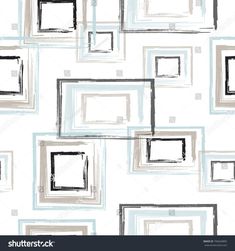 an abstract background with square and rectangle shapes in grey, white and blue colors