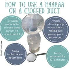 instructions for how to use a hakkaa on a clogged duct