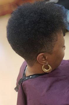 Tapered Haircut Natural Hair, Tapered Twa Hairstyles, Black Hair Haircuts, Tapered Twa, Tapered Afro, Mayvenn Hair, Short Natural Haircuts, Twa Hairstyles, Tapered Natural Hair