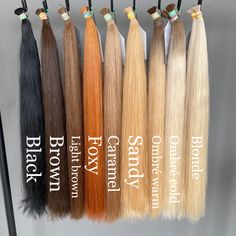 Human hair Hair extensions Hair growth Clip in Blonde hair extensions Brown human hair Black hair Ombre hair Virgin hair wig Remy hair Hair category Standard. Lenght 60 cm (23.6 inch). Colored human hair. I can send you additional photos of each color. You can also send me a photo of your hair and I will choose the best hair color for you. Other hair shades are also available. We have an additional service of hair encapsulation (any size of keratin tips). We can also make hair weft extensions or Hair Extensions Brown, Black Hair Ombre, Hair Black Hair, Blonde Hair Extensions, Virgin Hair Wigs, Hair Ombre, Extensions Hair, Hair Shades, Hair Black