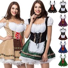 Shirt Dress With Corset, Oktoberfest Costume Women, Oktoberfest Outfits, Oktoberfest Costume, German Dress, Dirndl Blouse, Oktoberfest Outfit, Dress With Corset, Dirndl Dress