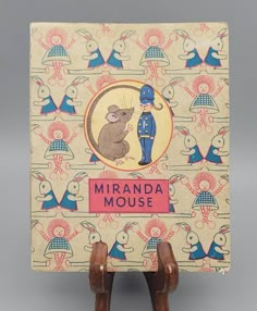 a book with an image of a mouse on it's cover and the title miranda mouse