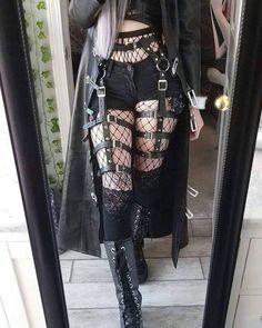 Egirl Fashion, Goth Outfit, Alt Outfits, Alt Fashion, E Girl, Goth Outfits