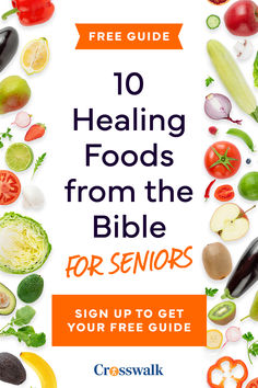 Nourish your body and spirit with the wisdom of the Bible! Discover the healing power of God-given foods like fish, raw honey, and olive oil to support your health and vitality in your golden years. Embrace a life of strength, joy, and purpose with every mindful bite. Get your FREE guide today.