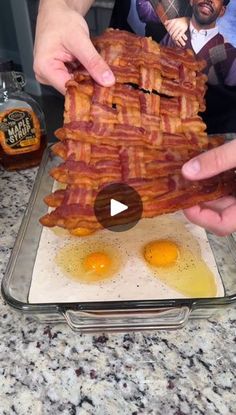 746K views · 8.5K reactions | The PERFECT Breakfast, Pancake Casserole 🥞 | The PERFECT Breakfast, Pancake Casserole 🥞 #easyrecipe #onepanmeal #homecooking | By Kyle Istook | Facebook Bacon Pancake Casserole, Breakfast Casserole With Pancakes, Crockpot Pancake Casserole, Breakfast Pancake Casserole, Pancake Casserole Breakfast, Christmas Breakfast Recipes Holidays, Hardy Breakfast, Breakfast In A Mug, Pancake Bake