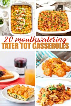 20 mouthwatering tater tot casserole recipes