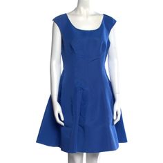 Some Stressed Seams And Glitter Under One Armpit, Needs A Dry Clean But It Is A Once Worn Gorgeous Silk Dress In Azure Blue. Blue Silk Mini Dress, Paris Dresses, Silk Mini Dress, Azure Blue, Blue Silk, Silk Dress, Color Blue, Dry Clean, Size 6