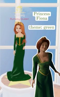 Dti Outfits Ideas Fiona, Lord Farquaad Dti Outfit, Fiona Shrek Dress To Impress, Princess Fiona Dress To Impress, Dti Green Outfit Idea, Dti Outfits Green Theme, Dti Theme Princess, Fiona Dress To Impress, Green Dress To Impress Outfit