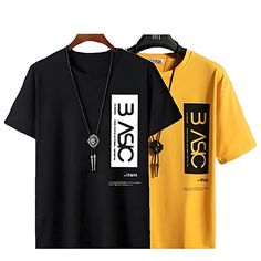 I will create custom t shirt design and typography t shirt T Shirt Art, Yellow T Shirt, Custom Tshirt Design, Trendy Shirts, Casual Black, Design T Shirt, Mantra