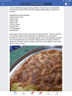 an image of a pie in the middle of someone's facebook post about it