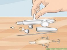 How to Paint Fishing Lures: 7 Steps (with Pictures) - wikiHow How To Paint Fishing Lures, Homemade Fishing Lures, Diy Fishing Lures, Diy Fishing, Lure Making, Fishing Diy, Healing Plants, Painted Cups, Fishing Knots