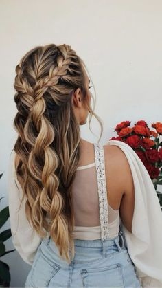 Braids For Teens, Picture Hairstyles, Unique Braided Hairstyles, To Braids, Intricate Hairstyles, Food Fusion, Dutch Braids, Dance Hairstyles