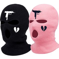 PRICES MAY VARY. 3 Hole Ski Mask - One size fit most people (youth and adult) The ski mask beanie is made of polyester material, soft and comfortable for you to wear, which is practical in the winter; It is lightweight, when you wear it, you will feel relaxed, and it is not easy to get break, which can service for a long time Ski Mask design: you will find that the knitted ski mask is applied with 3-hole design, which can make your eyes and mouth out of air, you can get the fresh air when you we Ski Beanie, Men's Balaclava, Balaclava Mask, Ski Masks, Sports Halloween, Winter Face Mask, Knit Beanies, Sports Hats, Halloween Party Gifts