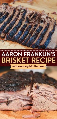 Ever wondered how to cook a brisket? This main course recipe has got you covered! Thanks to Aaron Franklin’s Brisket Tutorial, you can have an insanely good smoked beef brisket. Save this easy dinner idea! Brisket Rub Recipe, Bbq Brisket Recipes, Aaron Franklin, Smoked Dishes, Franklin Bbq, Bbq Brisket