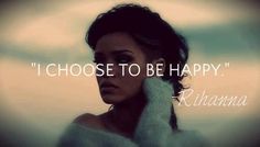 a woman wrapped in a towel with the words choose to be happy