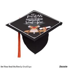 Set Your Soul On Fire Graduation Cap Topper Set Your Soul On Fire, Cap Hats, Soul On Fire, On Fire, Baseball Caps