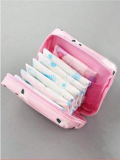 Women's Sanitary Napkins Bag ,Sanitary Napkin Storage Holder, Mini Cosmetic Bag Organizer Female Makeup Pouch Tampon Pack Girls Cartoon Physiological Period Tampon Organizer Bag,Cute Cartoon Print Storage Bag For Lipstick Sanitary Napkin Pads Pink    Polyamide Plants Organizers Bag   Functional Bags, size features are:Bust: ,Length: ,Sleeve Length: Period Bag, Filofax Organization, Sanitary Napkin Bag, Sanitary Napkin Storage, Napkin Storage, Mini Makeup Bag, Period Kit, Period Pads, Sanitary Napkins