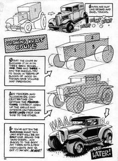 an article about hot wheels and how to draw it