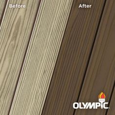 two different types of wood siding with the same color and width as shown in this image