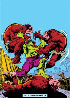 Incredible Hulk#220. Pablo Marcos (art).