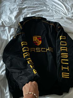 Porsche Clothes, Porsche Jacket, Need Money For Porsche, Race Outfit, Guys Clothing Styles, Racing Jacket, Need Money, Streetwear Men Outfits