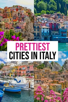 prettiest cities in italy Italian Cities, Italy Destinations, Europe 2024, Cities In Italy, Birthday Trip, Italy Travel Tips, Travel Italy, Arizona Travel