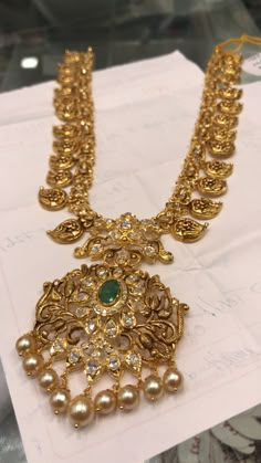 Long necklace 65 GMs Long Chain Designs Gold, Long Necklace Gold Indian, Long Chain Designs, Necklace Gold Indian, Chain Designs Gold, Amrapali Jewellery, Long Necklace Gold, Beautiful Bridal Jewelry