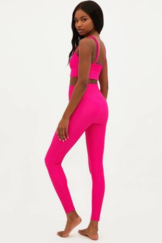 Beach Riot | Ayla Legging Red | Red Leggings | Beach Riot Compressive Leggings With Ribbed Waistband For Workout, High Waist Workout Activewear, High Waist Workout Activewear With Ribbed Waistband, Pink Activewear With Ribbed Waistband For Sports, Red High Waist Activewear For Gym, Red Seamless Leggings For Workout, High Waist Ribbed Athleisure Leggings, High Waist Athleisure Leggings With Ribbed Waistband, Red Seamless Workout Leggings