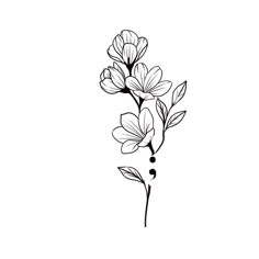 Tattoo Ideas Female Small Flowers, Semi-colon Tattoo Flower Simple, Wildflower Semicolon Tattoo, Matching Semi Colon Tattoos, Semi-colon Flower Tattoo Design, Semi-colon Tattoo Floral, Flower Semi Colon Tattoos For Women, Minimalist Flowers Tattoo, Floral Semi-colon Tattoo Ideas