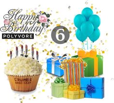 "Happy Birthday Polyvore!" by debquigg on Polyvore Happy Birthday, Off White, Men And Women