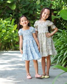 Zinnia Shirred Dress & Romper Digital Sewing Pattern Girls Dress Sewing Patterns, Skirt Ruffle, Sewing Patterns Girls, Shirred Dress, Dress Sewing Pattern, Matches Fashion, Girl Pattern, Romper With Skirt, Ruffle Skirt