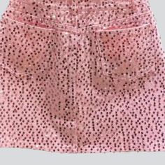 Bring on the nostalgia with our striking Y2K-style Rihnsotne Embellished Pink Denim Skirt ââ‚?now available from the 2023 Summer Collection! This mid-waisted mini skirt is a timelessly chic piece that's sure to take your wardrobe to the next level.Distinctive Features: Y2K-Inspired Style: An unmistakable throwback to a modern-defining era. this skirt oozes effortlessly cool vibes. Rihnsotne Embellishments: Our signature rhinestones add a unique flair. elevating this piece to one-of-a-kind status High Waist Pink Mini Skirt With Pockets, Pink Mini Skirt With Pockets For Spring, Spring Pink Mini Skirt With Pockets, Trendy Pink Skirt With Pockets, Pink Mini Denim Skirt With Pockets, Pink Denim Mini Skirt With Pockets, Pink Mini-length Bottoms With Pockets, Pink Mini Length Bottoms With Pockets, Pink Mini Denim Skirt For Summer