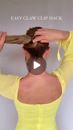 Updo For Long Thick Hair Wedding, Ponytail Cuff Hairstyles, Easy Hairstyles For Interview, Easy Updo For Long Thick Hair, French Twist For Long Hair, Easy Updo For Thick Hair, Quick Updos For Long Hair For Work, How To Do An Updo Yourself