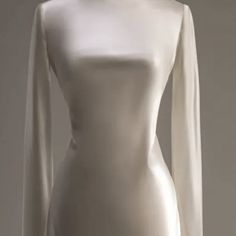 High Quality Sating Fabric Low Cut Open Back Long Sleeves Waist: 27 Inches Bust: 32.5 Inches Hollow-To-Hem: 50 Inches Hips: 35 Inches Off-White, Ivory Satin New, Custom Made, Never Worn, Has Been Tried On. Dress Full Sleeves, Vivienne Westwood Wedding Dress, Vivienne Westwood Wedding, Wedding Dress Brands, Satin Bridal Gowns, Silk Wedding Dress, Formal Party Dress, Satin Wedding Dress, Colored Wedding Dresses